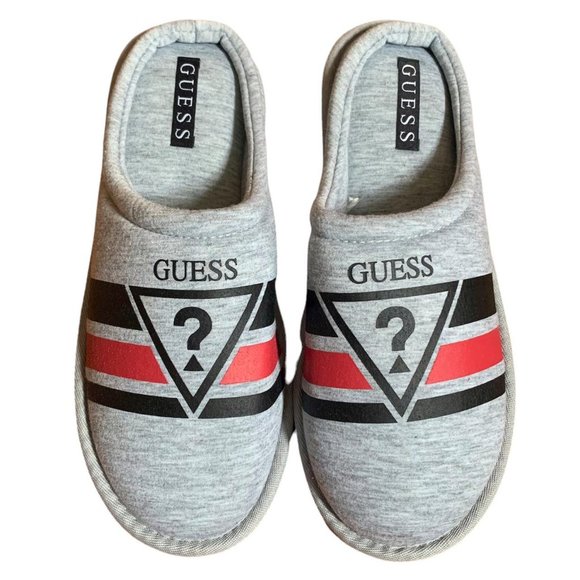 NEW! - Guess Men´s Soft Plush Slippers (Size: 9)
